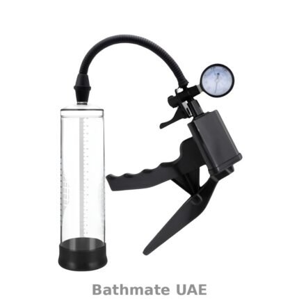 Bathmate UAE vacuum pump with gauge, hose, release valve and measuring scale