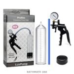 Bathmate UAE ProXtra professional power pump with vacuum tube and pressure gauge