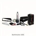 Bathmate Hydromax water pump with accessories and storage case
