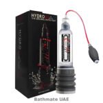 Bathmate Hydromax water pump with accessories and storage case