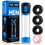 Electric Penis Pump PowerUp with Rechargeable Vacuum System