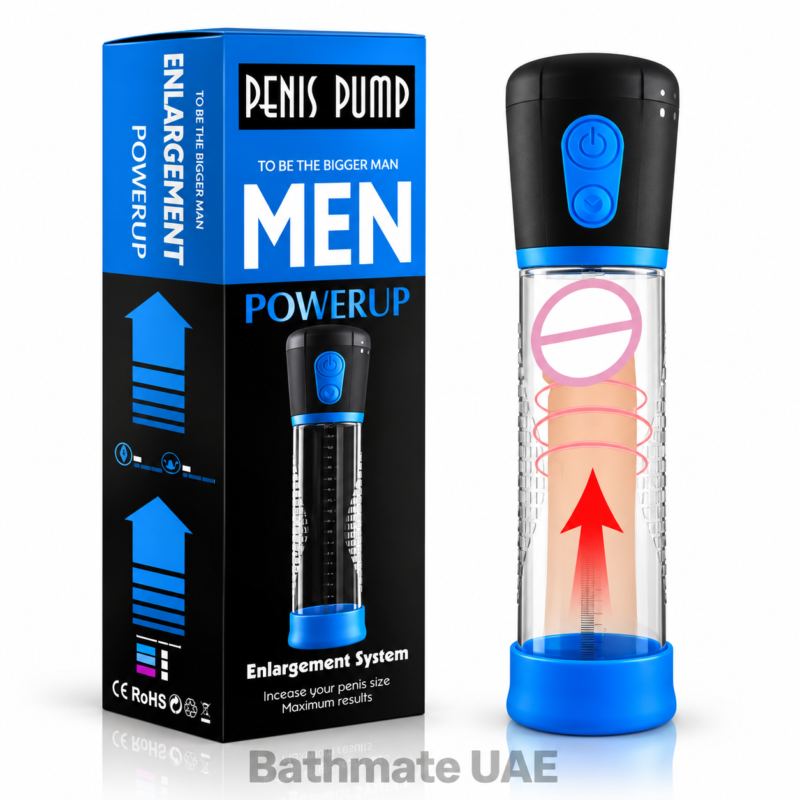 Electric Penis Pump PowerUp with Rechargeable Vacuum System