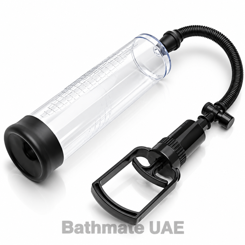 UIBETR Vacuum Pump Machine with Hand Pump and Transparent Cylinder
